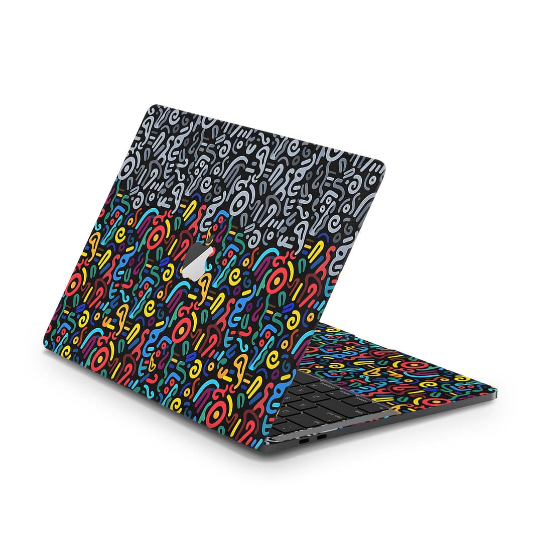 Macbook pro 13” touch bar 2018 retro revelry skin | wrapitskin