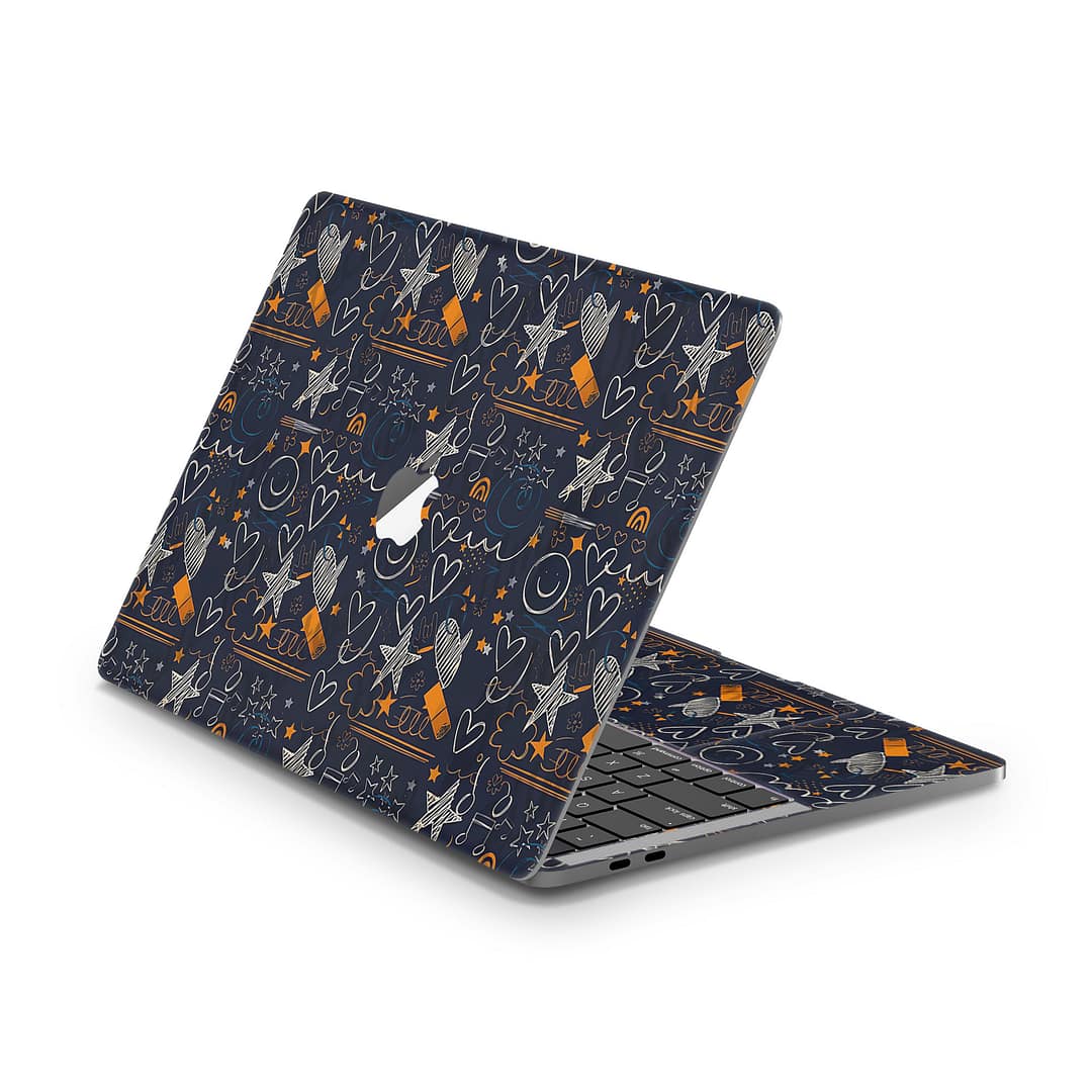 Macbook pro 13” (2016-2018) doodleverse skin | wrapitskin