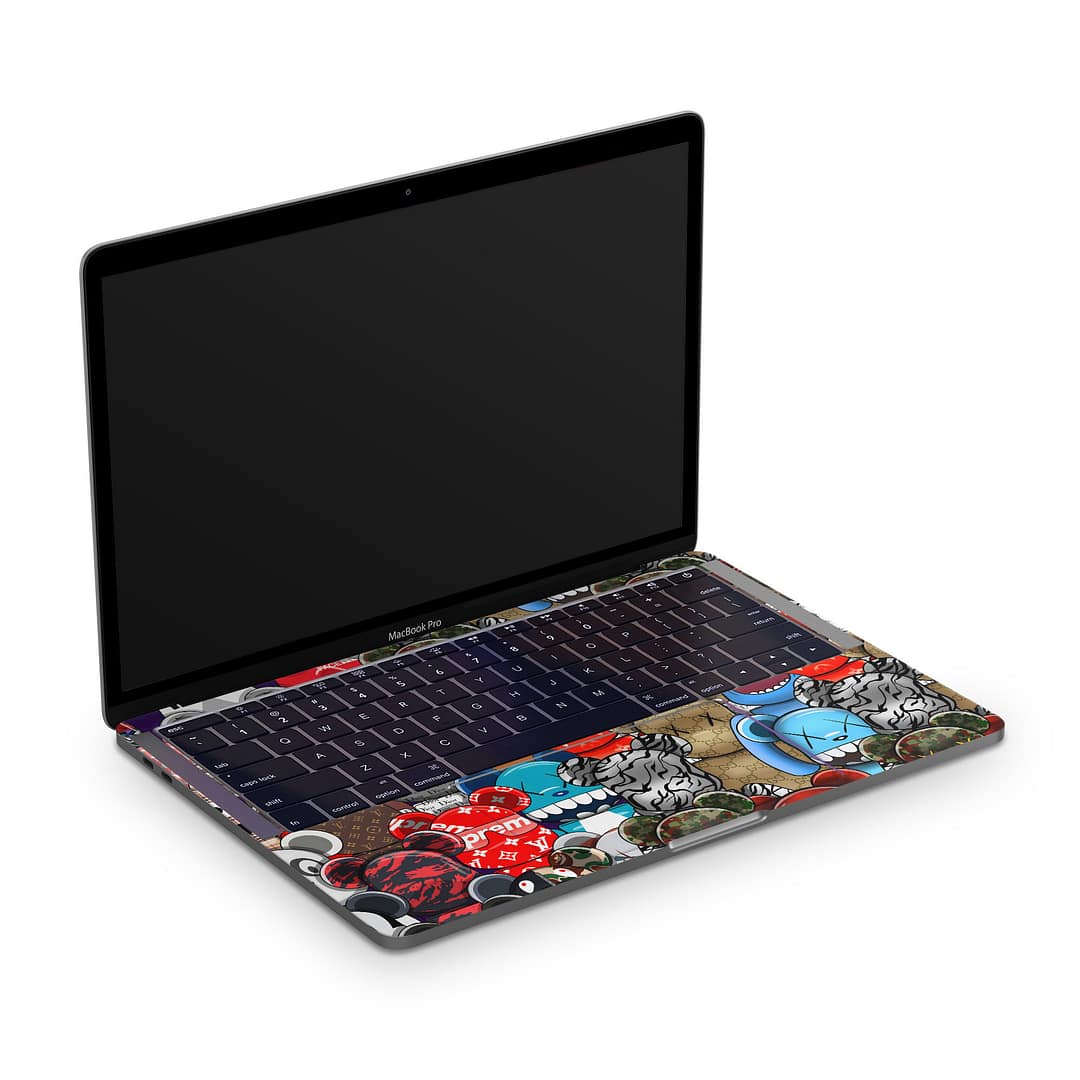 Macbook pro 13” (2016-2018) fuzzy frenzy skin | wrapitskin
