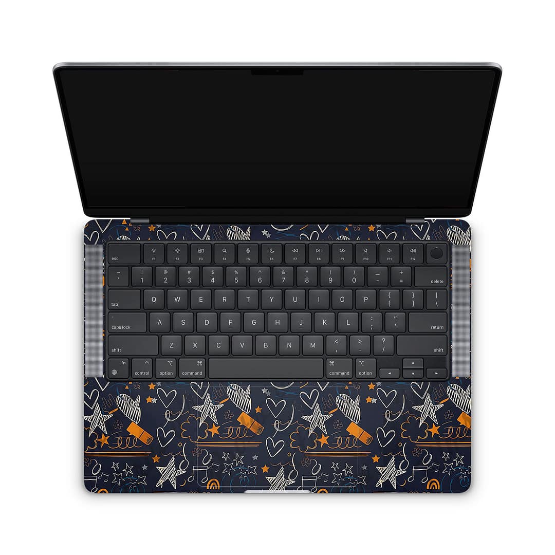 Macbook pro 14'' (2021) doodleverse skin | wrapitskin