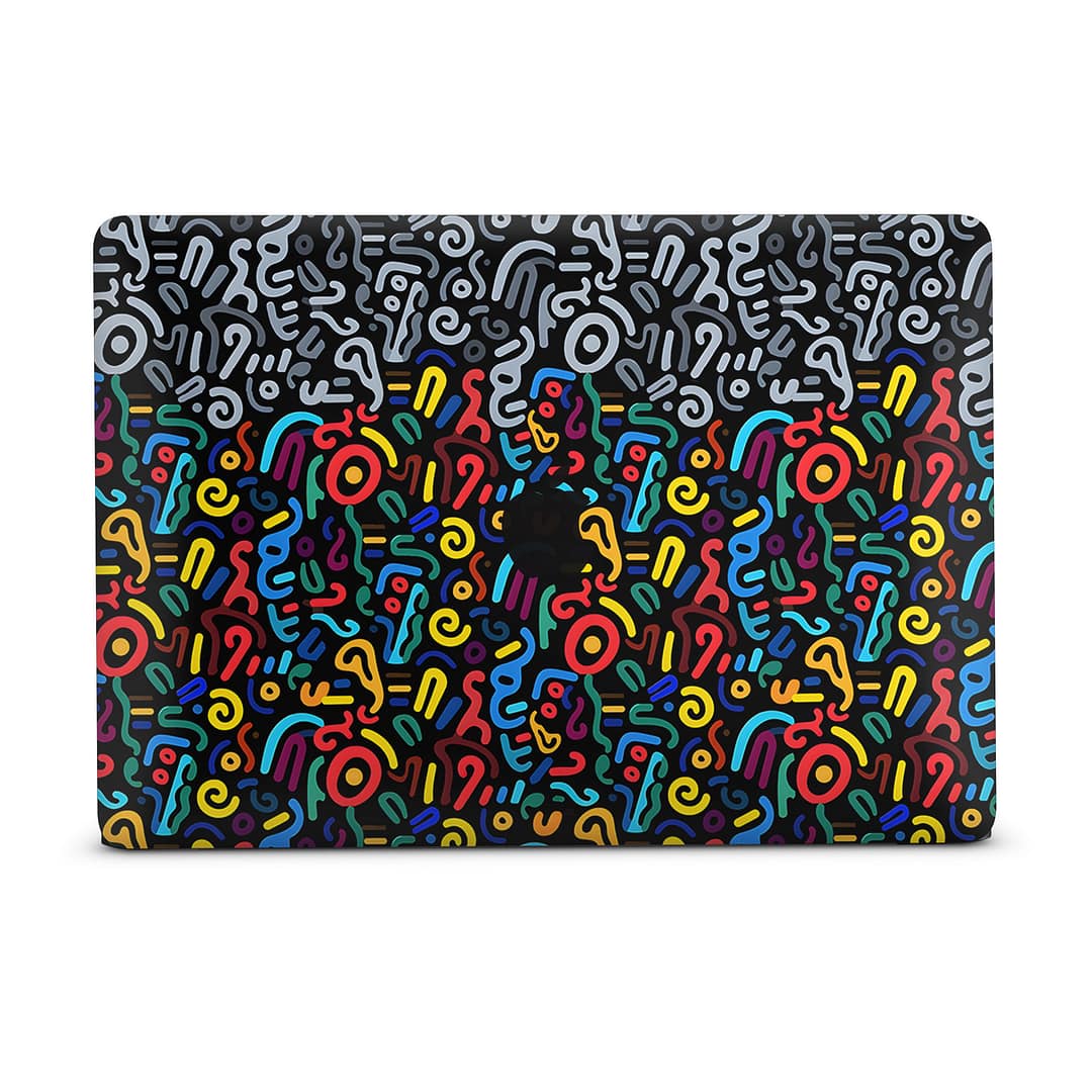 Macbook air 13” 2018 retro revelry skin wrapitskin