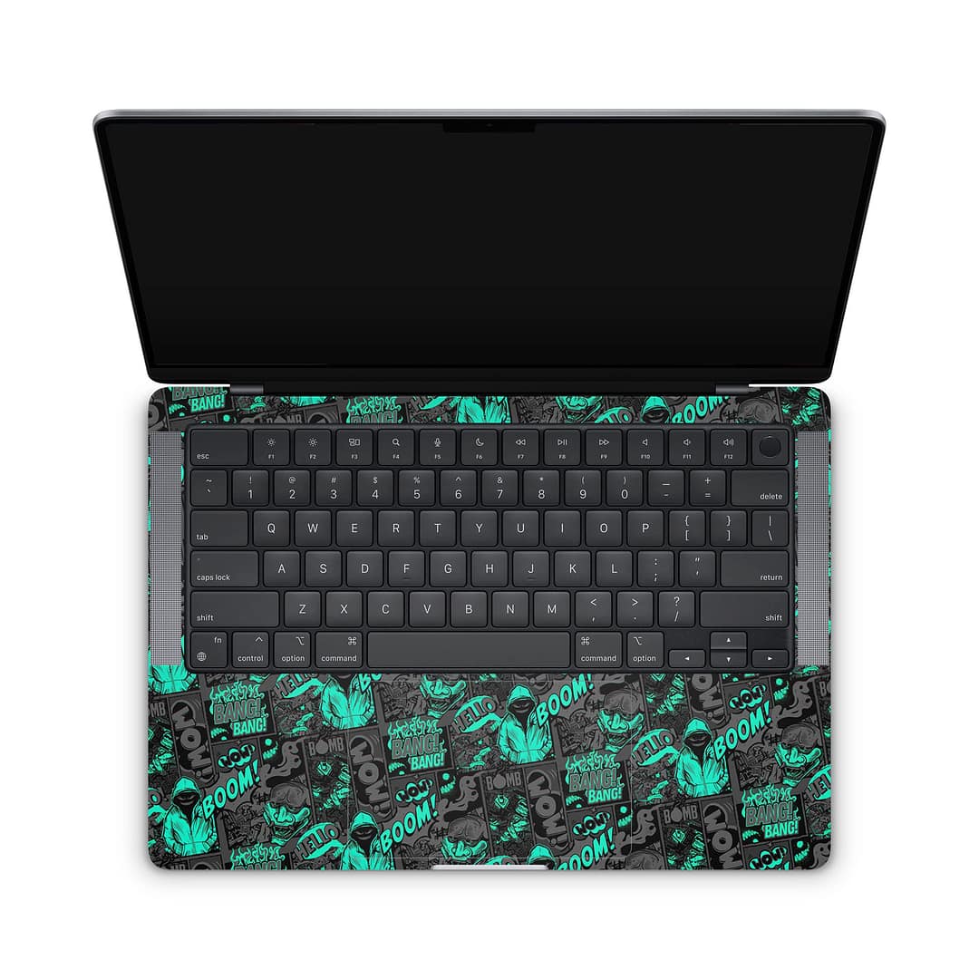 Macbook pro 14'' (2021) boom bang skin | wrapitskin