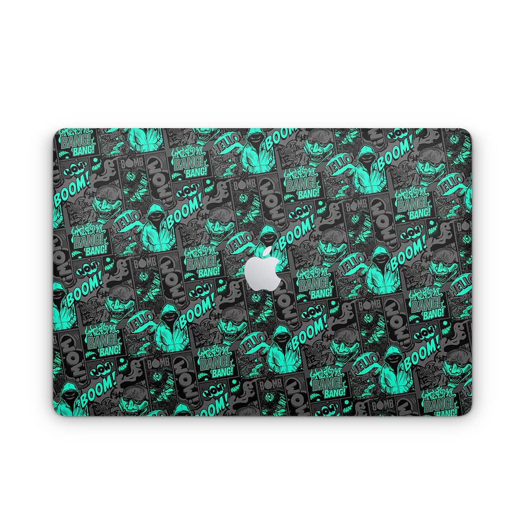 Macbook pro 13'' (m1 2020) boom bang skin wrapitskin