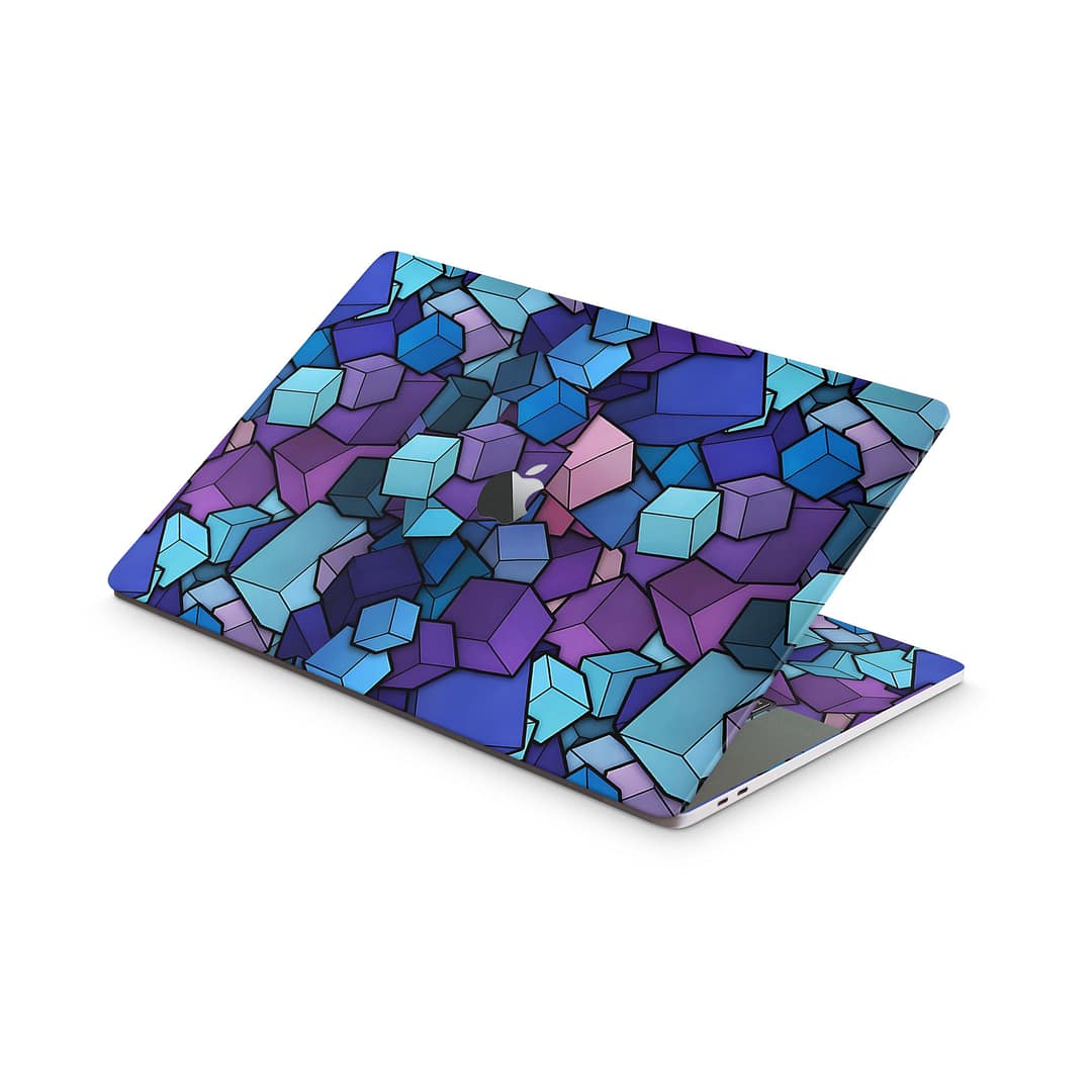 Macbook pro 15'' (2018-2019) 3d cubes skin | wrapitskin