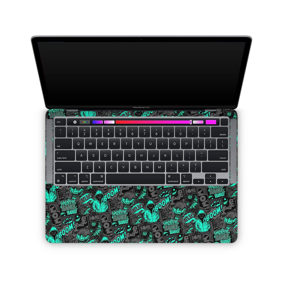 Macbook pro 13'' (m1 2020) boom bang skin | wrapitskin