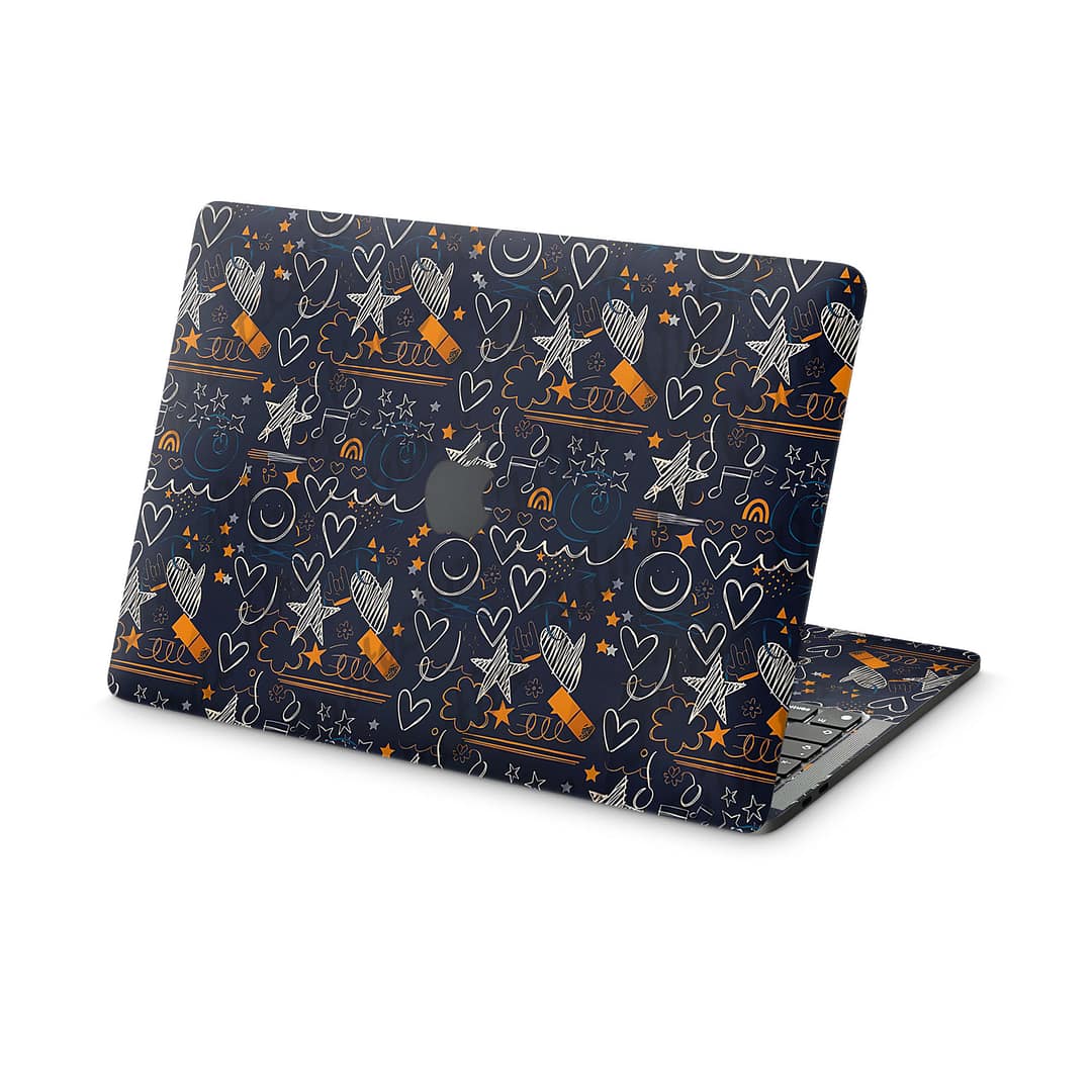 Macbook pro 13'' (m1 2020) doodleverse skin | wrapitskin