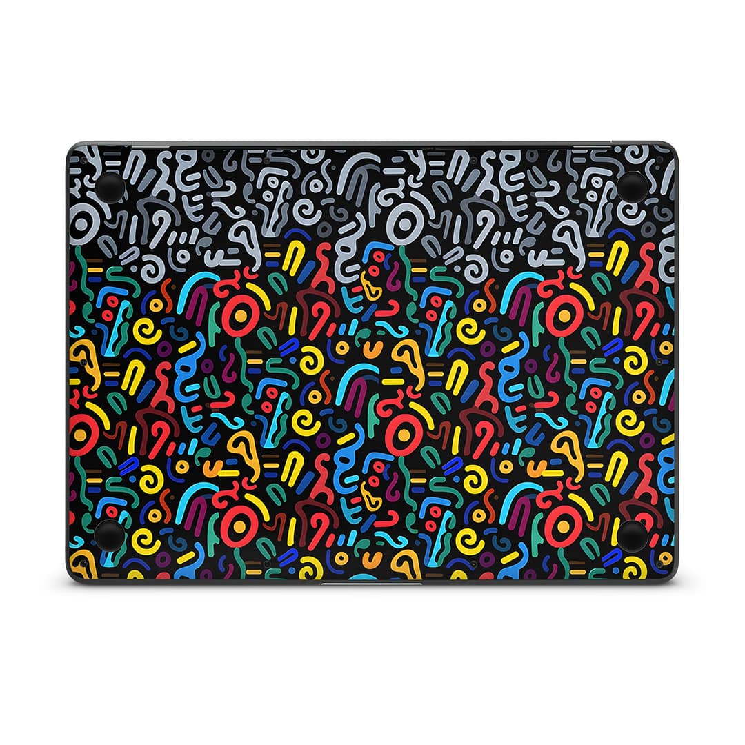 Macbook air 13” 2018 retro revelry skin | wrapitskin