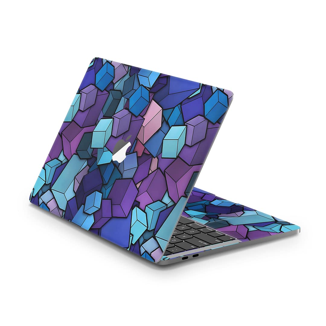 Macbook pro 13” (2016-2018) 3d cubes skin | wrapitskin