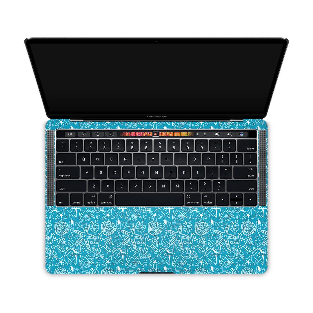 Macbook pro 13” touch bar 2018 sea life skin | wrapitskin