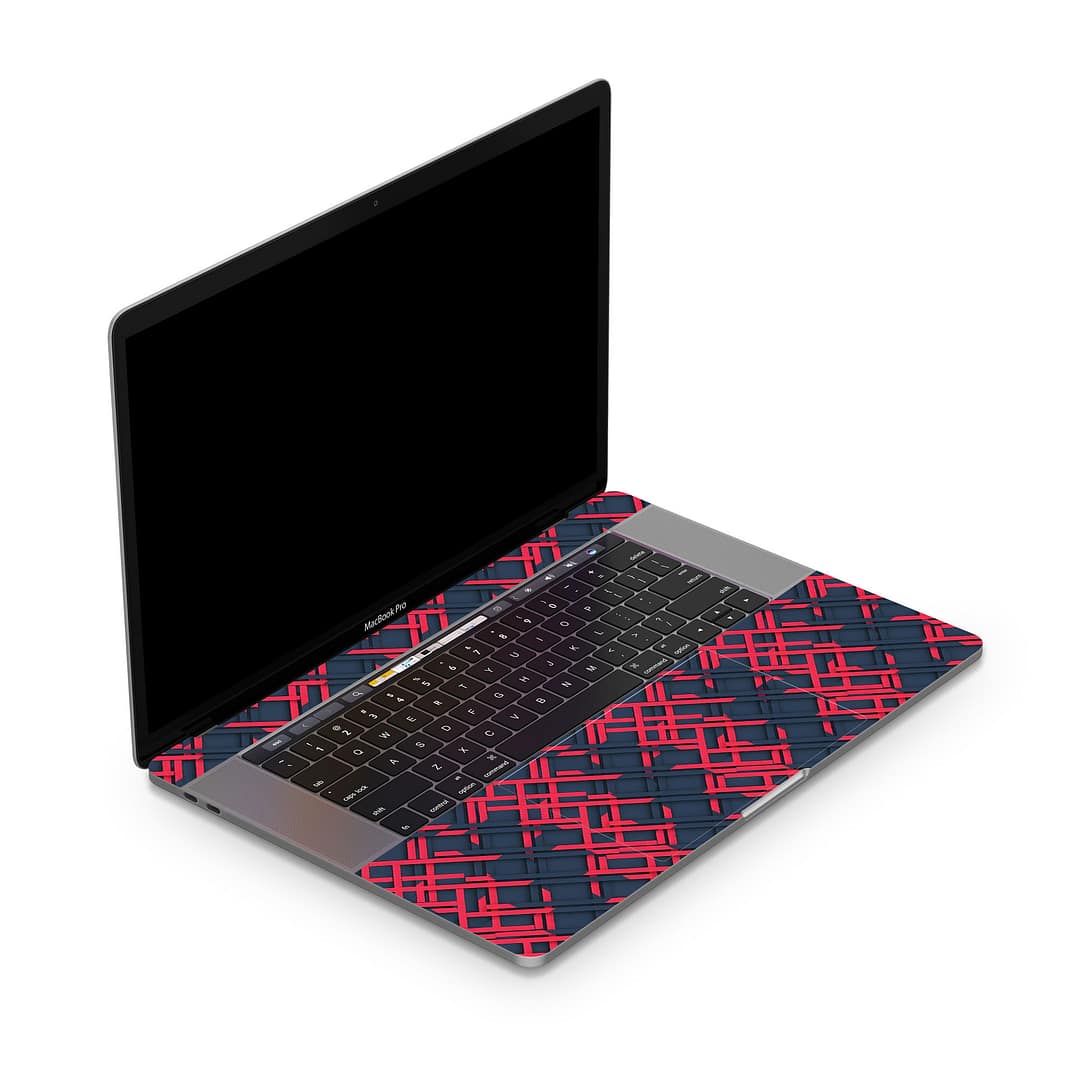 Macbook pro 15'' (2016-2017) cyber gridlines skin | wrapitskin