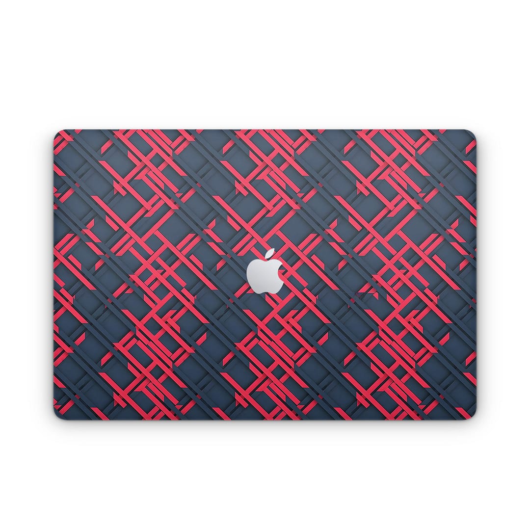 Macbook pro 13'' (m1 2020) cyber gridlines skin wrapitskin