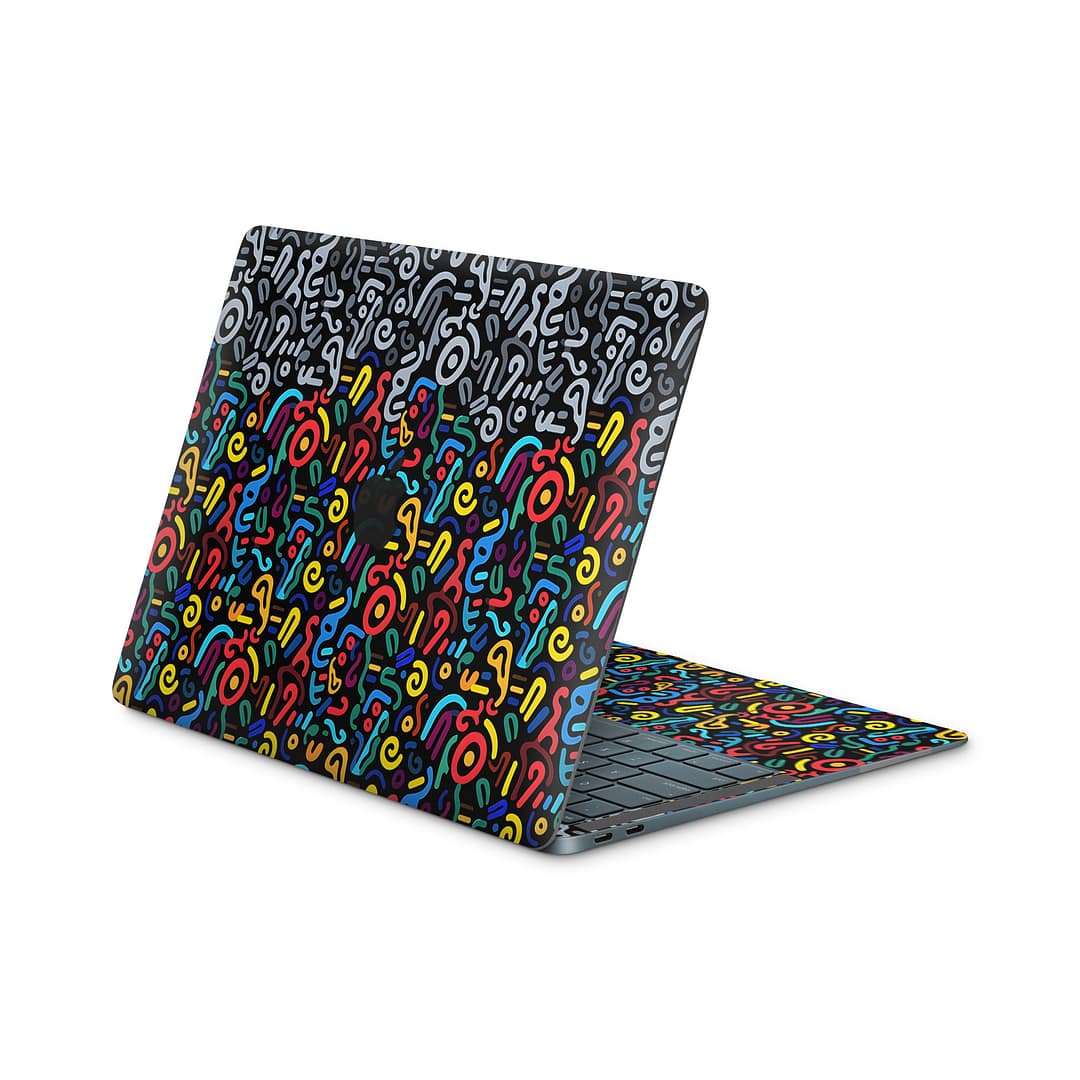 Macbook air 13” 2018 retro revelry skin | wrapitskin
