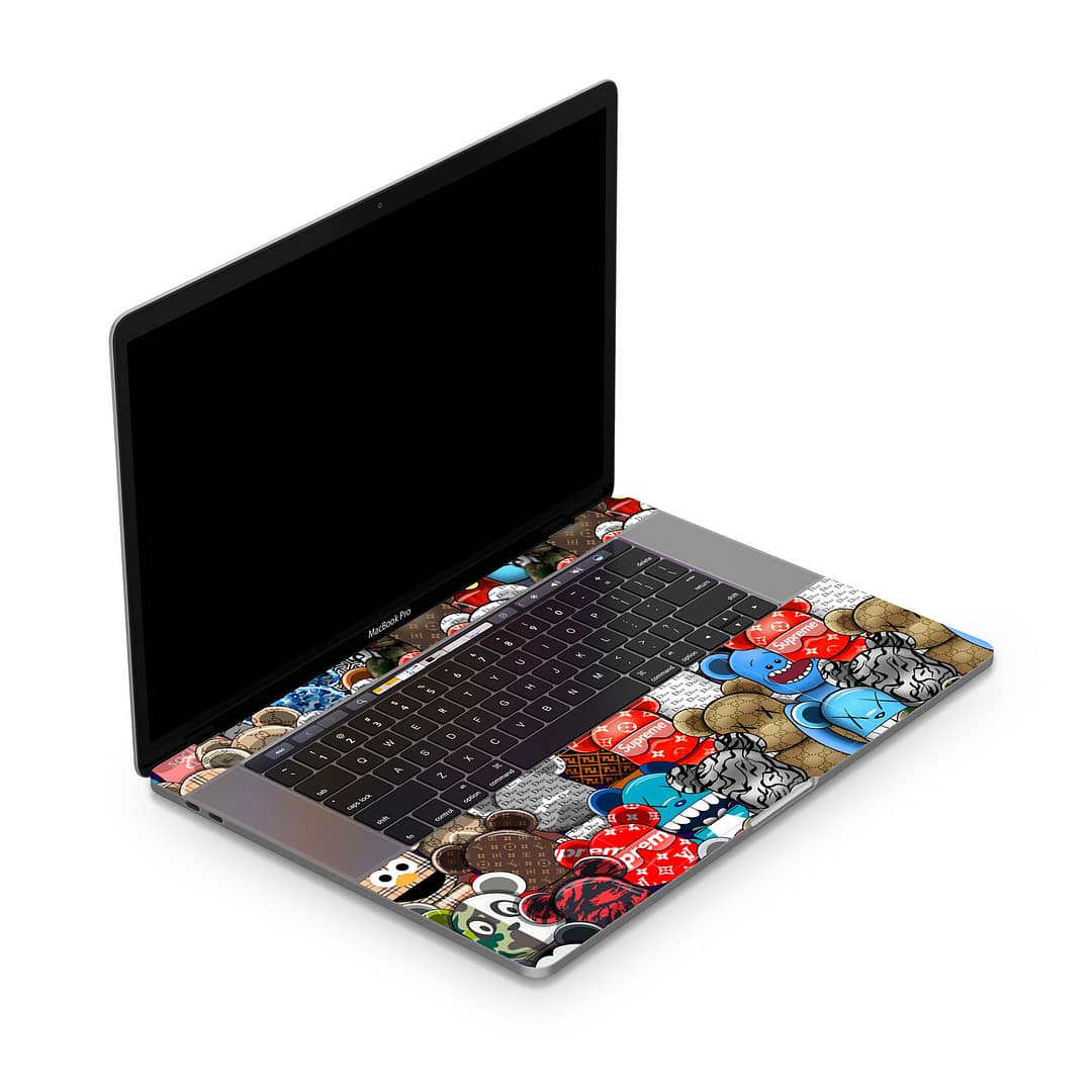 Macbook pro 15'' (2016-2017) fuzzy frenzy skin | wrapitskin