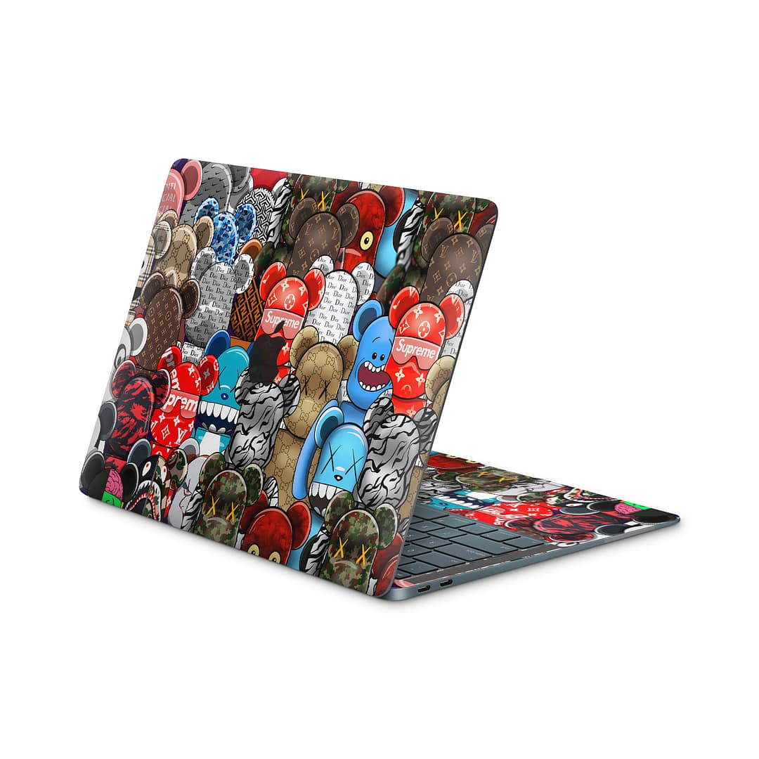 Macbook air 13” 2018 fuzzy frenzy skin | wrapitskin