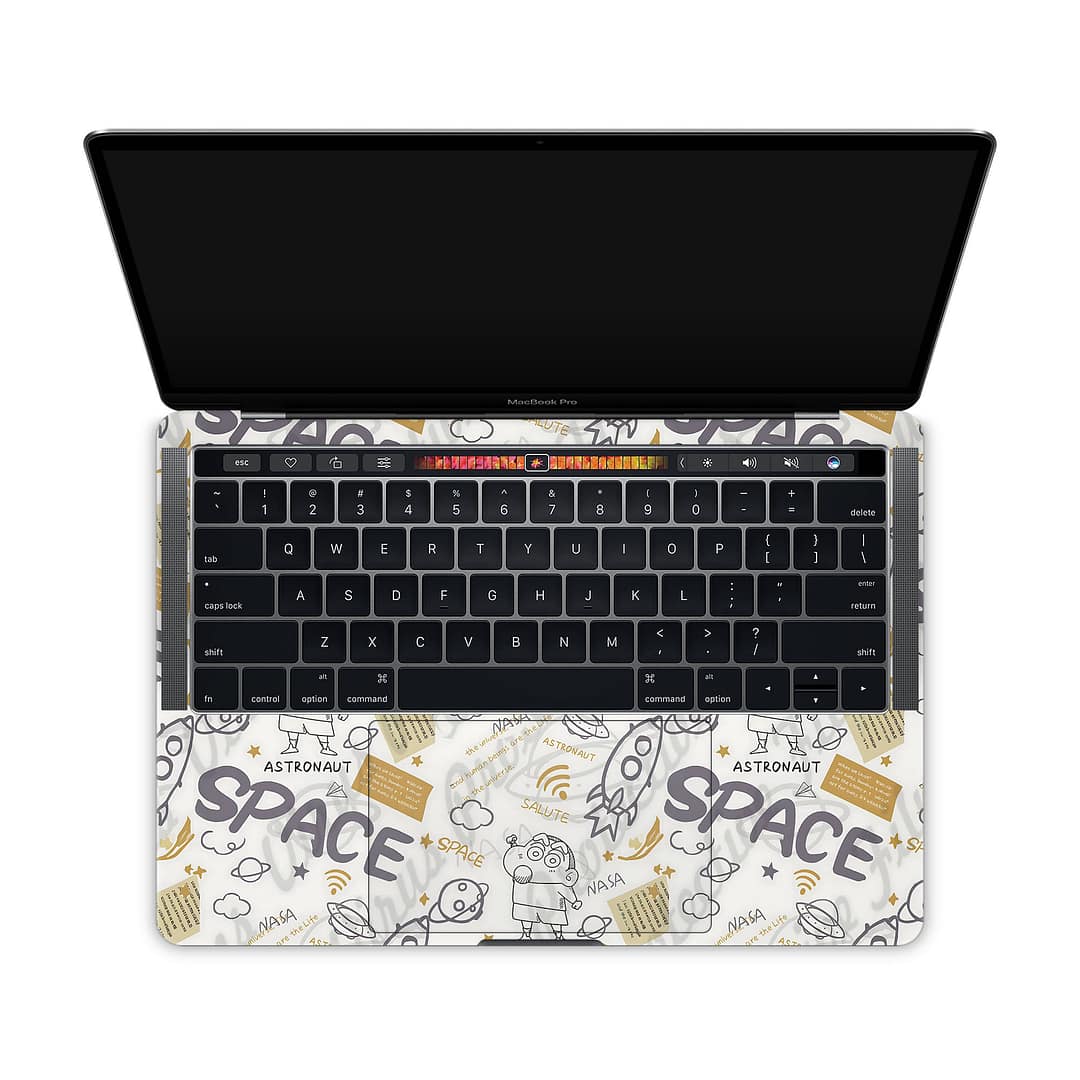 Macbook pro 13” touch bar 2018 space skin | wrapitskin