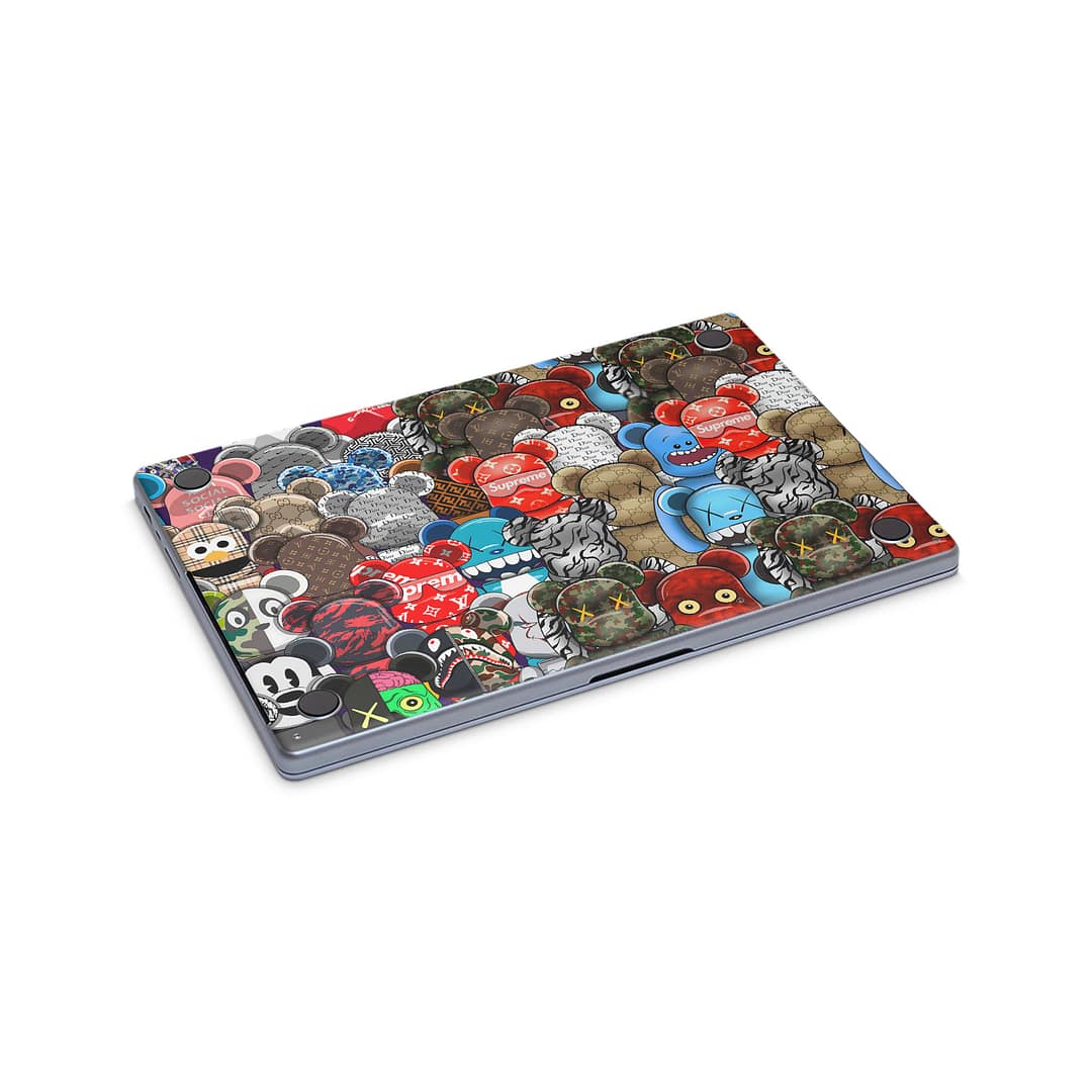Macbook pro 14'' (2021) fuzzy frenzy skin | wrapitskin