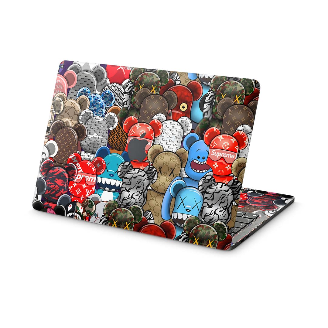 Macbook pro 13'' (m1 2020) fuzzy frenzy skin | wrapitskin