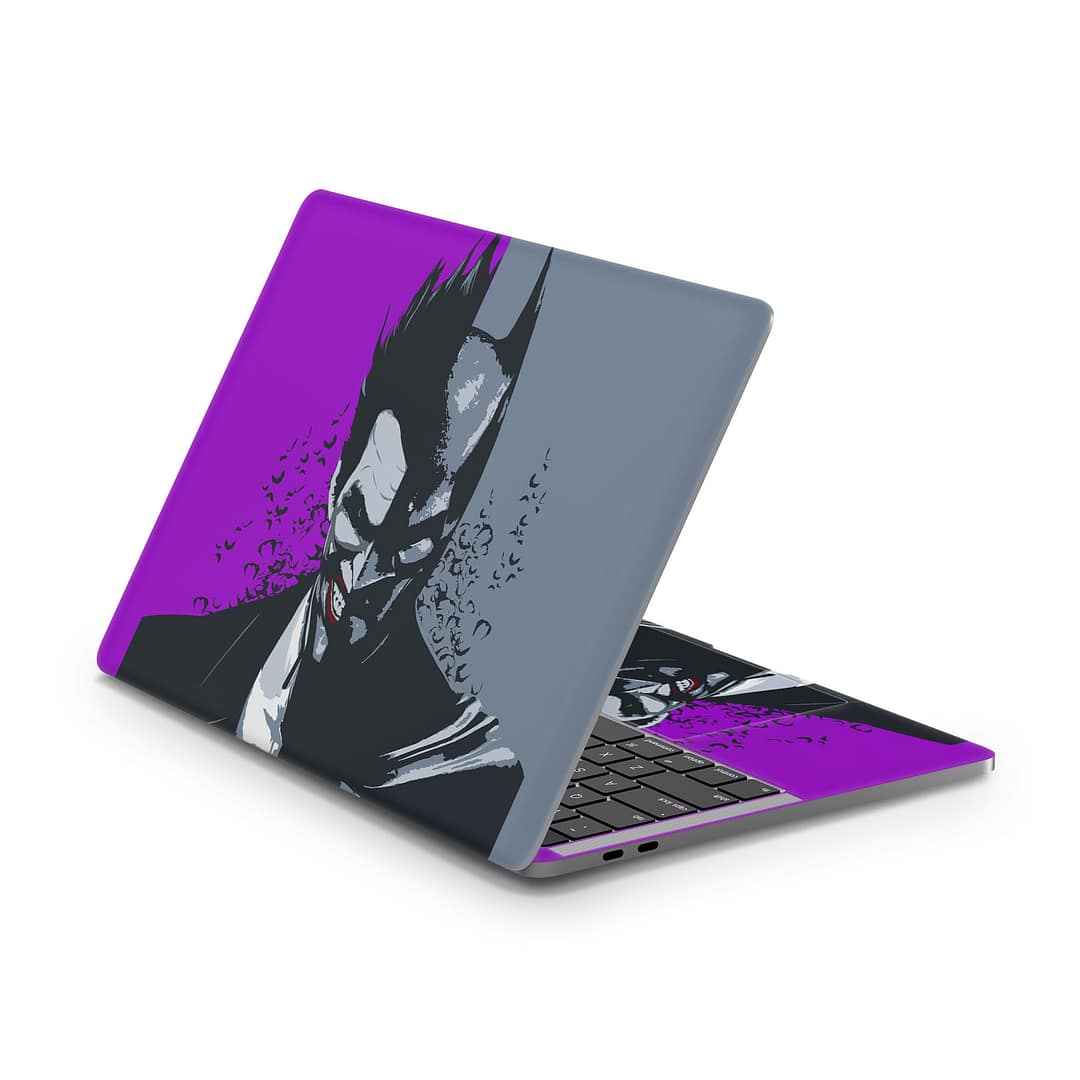 Macbook pro 13” (2016-2018) joker vs batman skin | wrapitskin