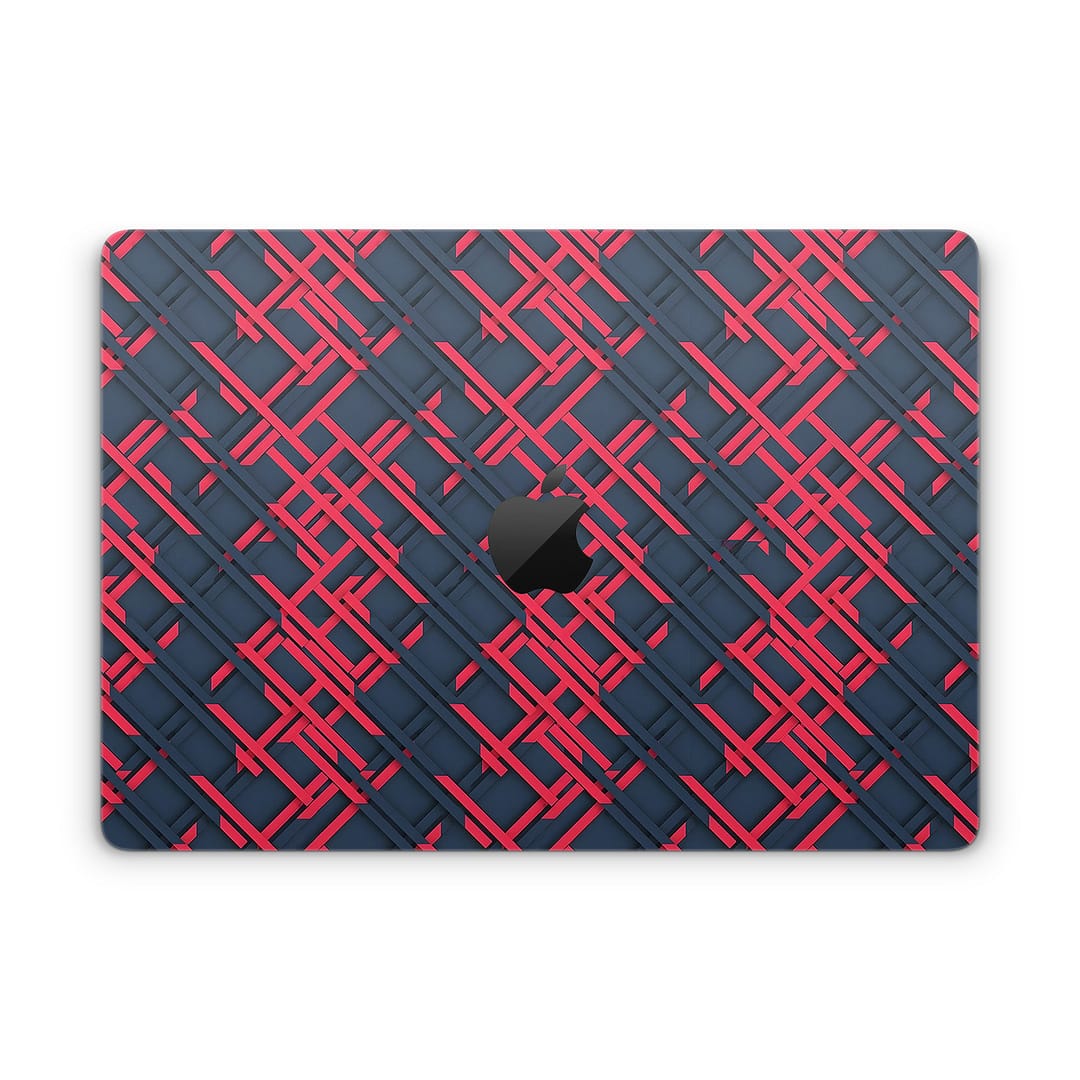 Macbook pro 14'' (2021) cyber gridlines skin wrapitskin