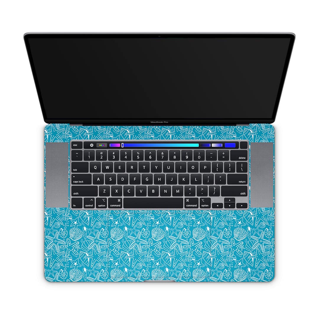 Macbook pro 16'' (touch bar,2019) sea life skin | wrapitskin