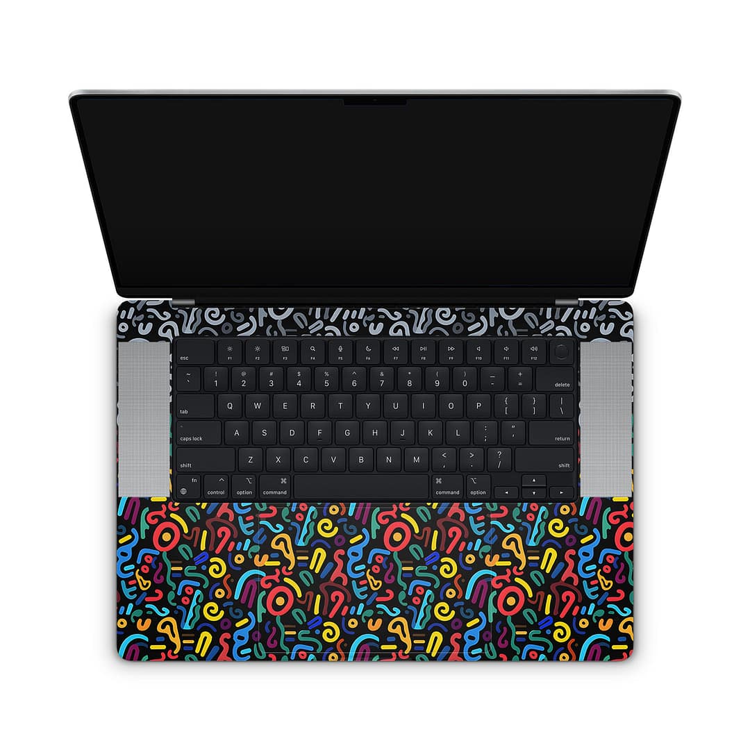 Macbook pro 16'' (m2,2023) retro revelry skin | wrapitskin