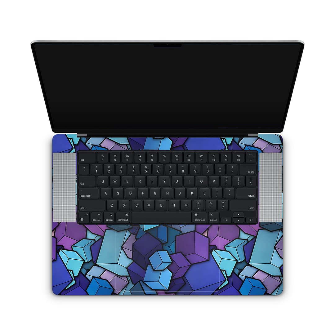 Macbook pro 16'' (m2,2023) 3d cubes skin | wrapitskin