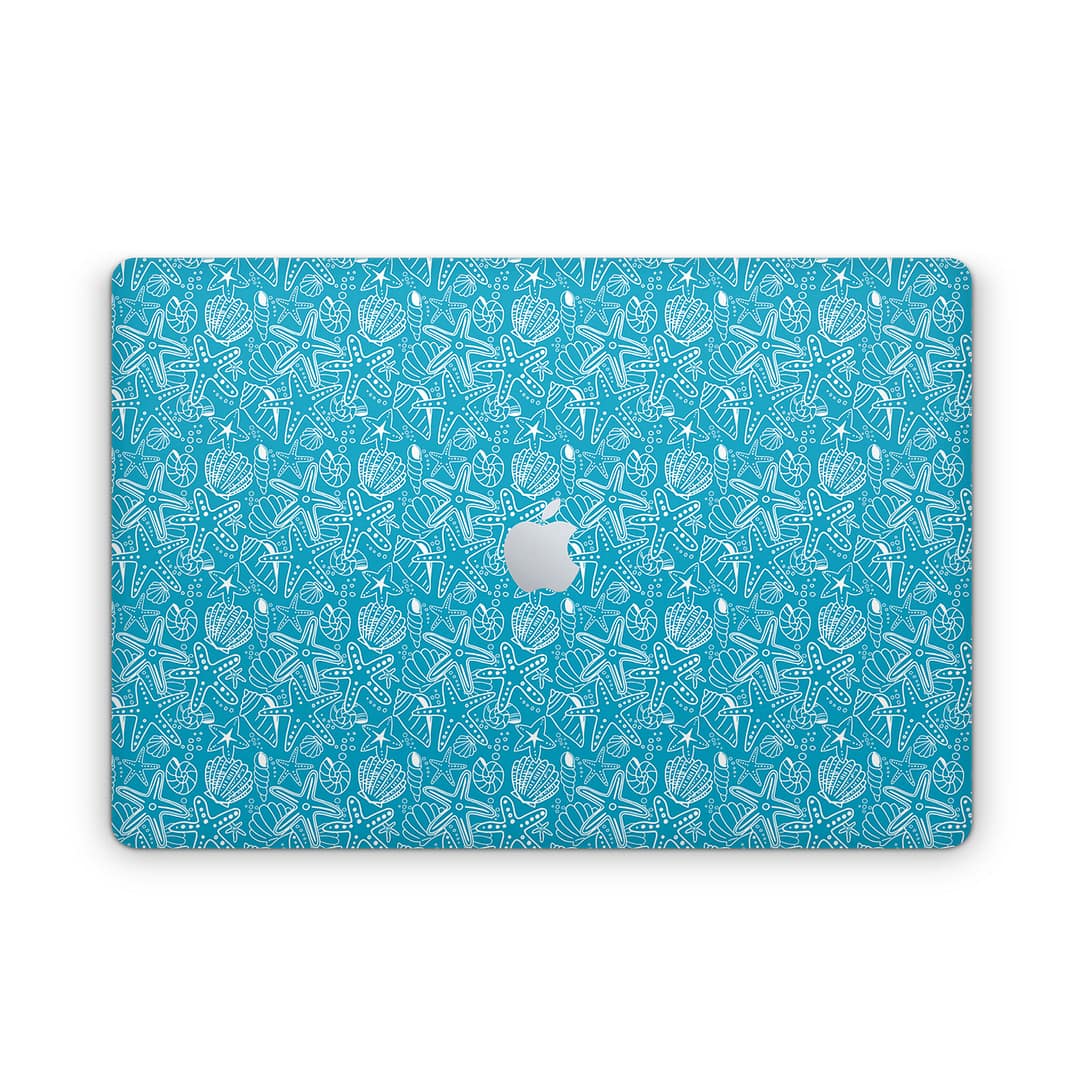 Macbook pro 16'' (touch bar,2019) sea life skin wrapitskin