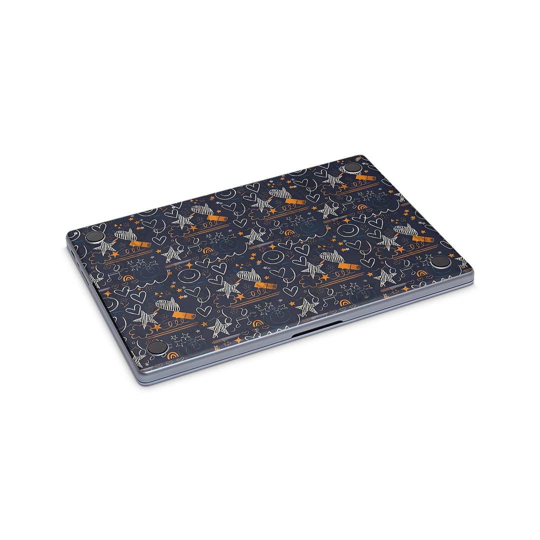 Macbook pro 16'' (m2,2023) doodleverse skin | wrapitskin