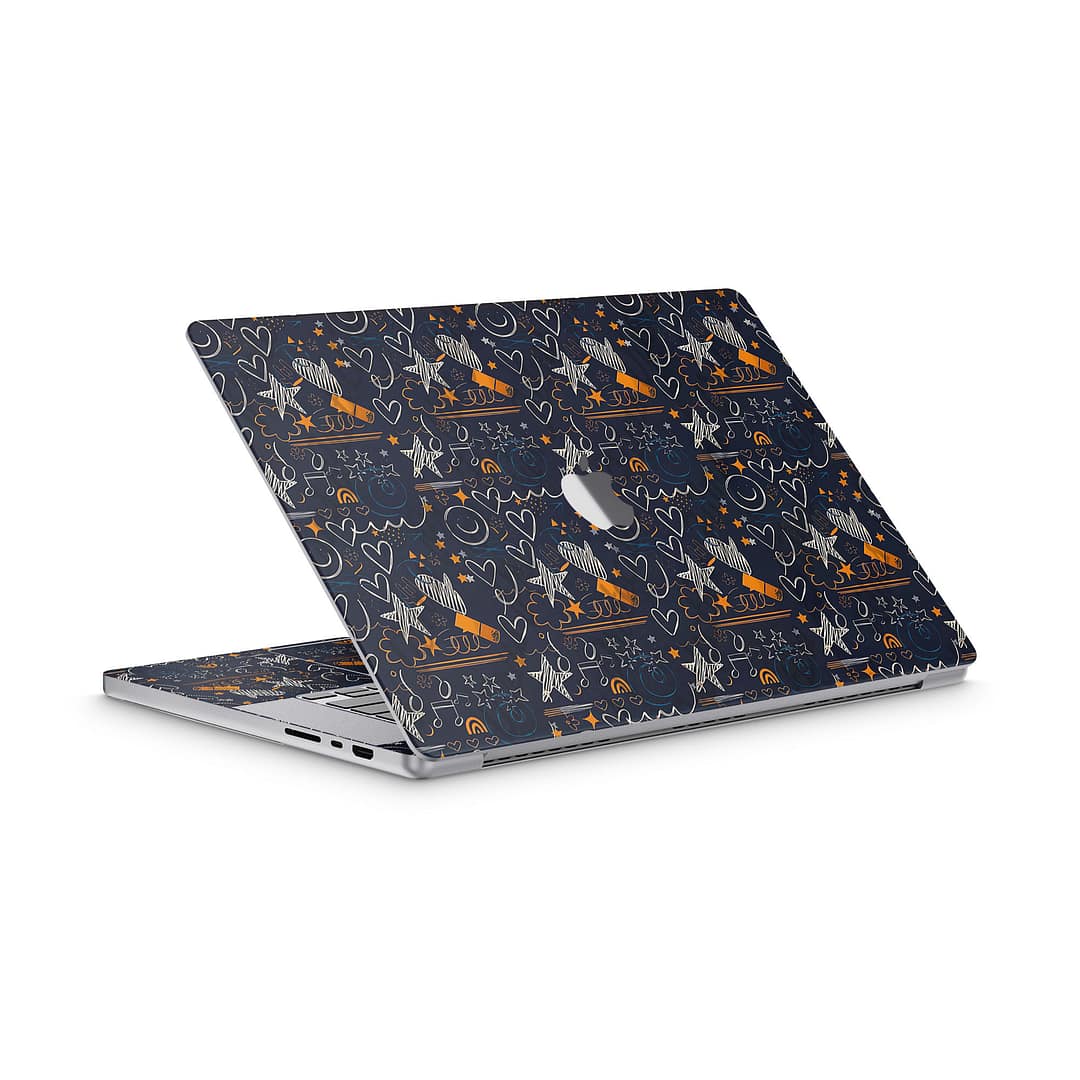 Macbook pro 16'' (m2,2023) doodleverse skin | wrapitskin