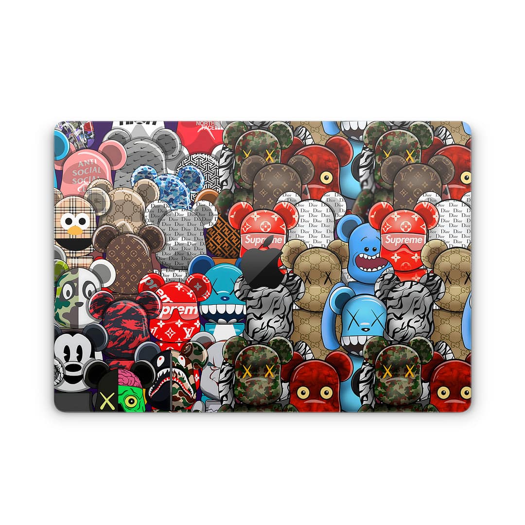 Macbook pro 16'' (m1,2021) fuzzy frenzy skin wrapitskin