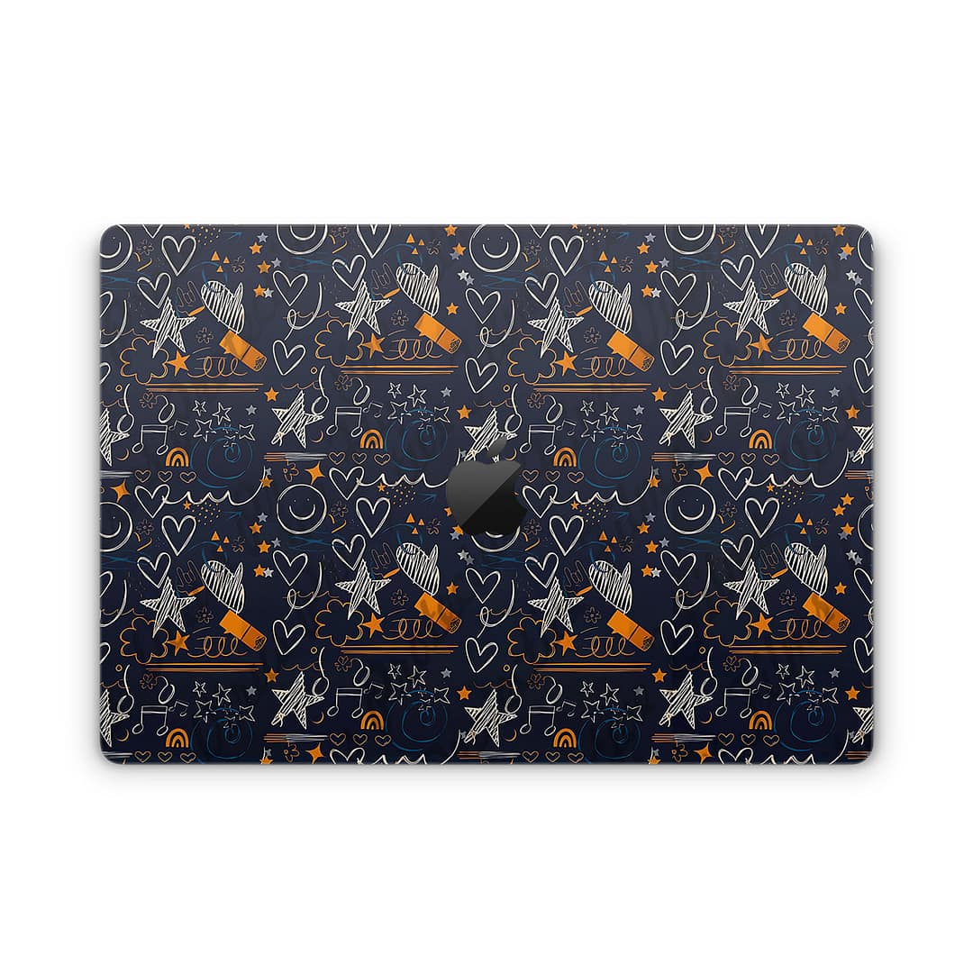 Macbook pro 16'' (m1,2021) doodleverse skin wrapitskin