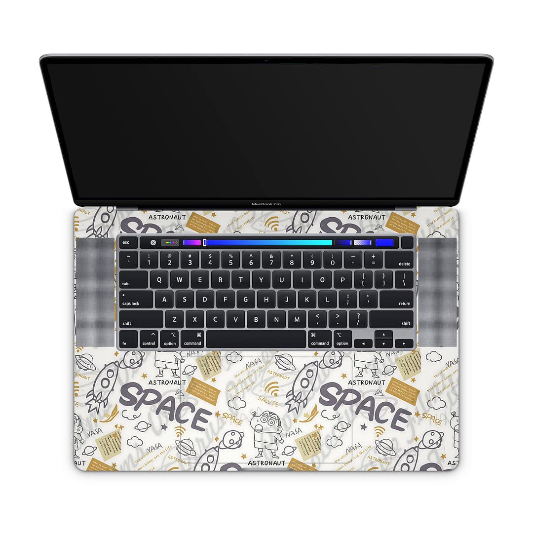 Macbook pro 16'' (touch bar,2019) space skin | wrapitskin