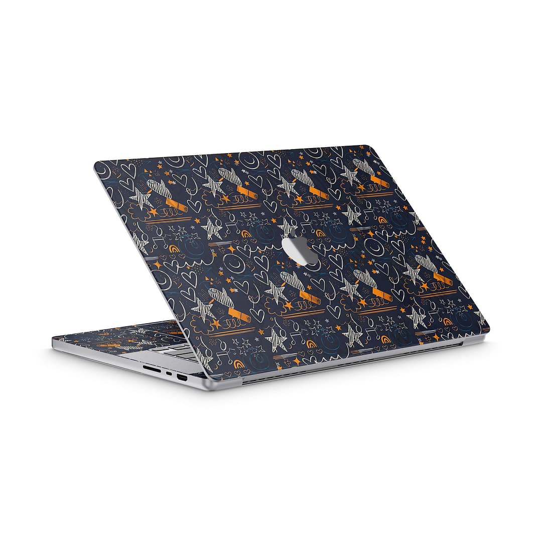 Macbook pro 16'' (m1,2021) doodleverse skin | wrapitskin