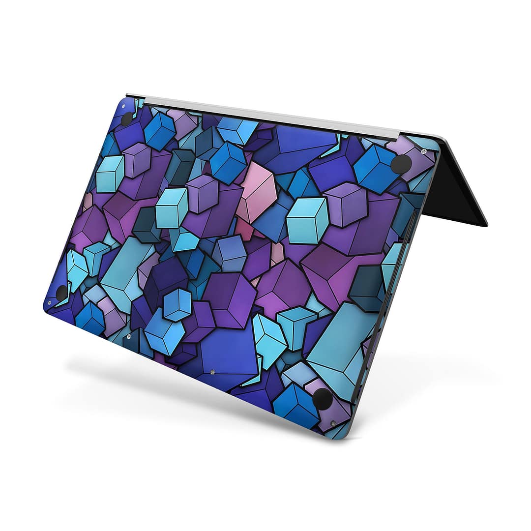 Macbook pro 16'' (touch bar,2019) 3d cubes skin | wrapitskin