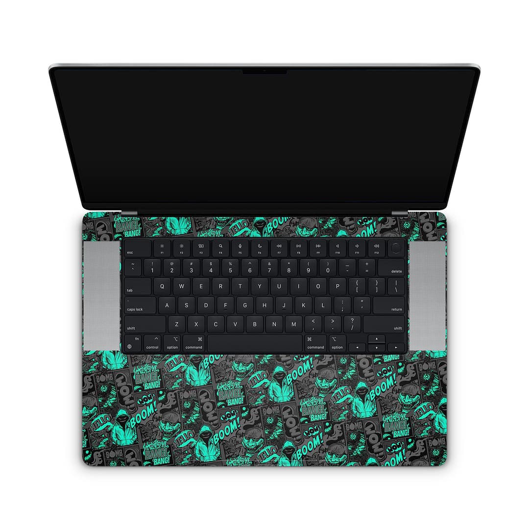 Macbook pro 16'' (m2,2023) boom bang skin | wrapitskin