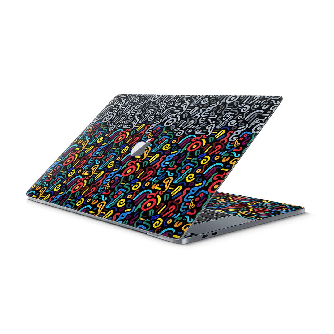 Macbook pro 16'' (touch bar,2019) retro revelry skin | wrapitskin
