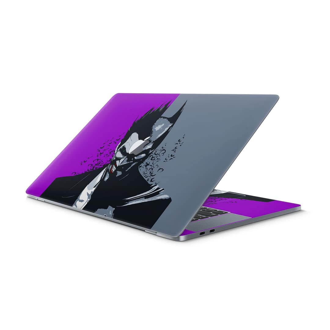 Macbook pro 16'' (touch bar,2019) joker vs batman skin | wrapitskin
