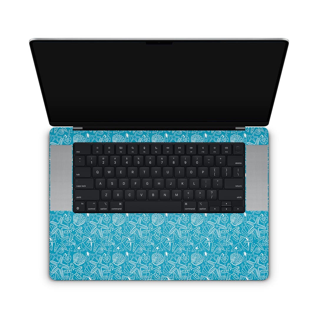 Macbook pro 16'' (m1,2021) sea life skin | wrapitskin