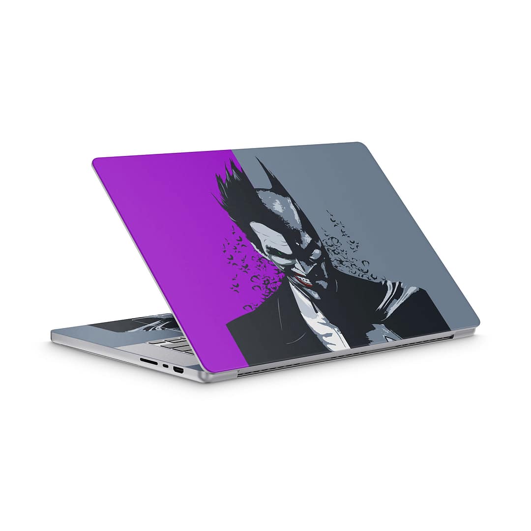 Macbook pro 16'' (m1,2021) joker vs batman skin | wrapitskin