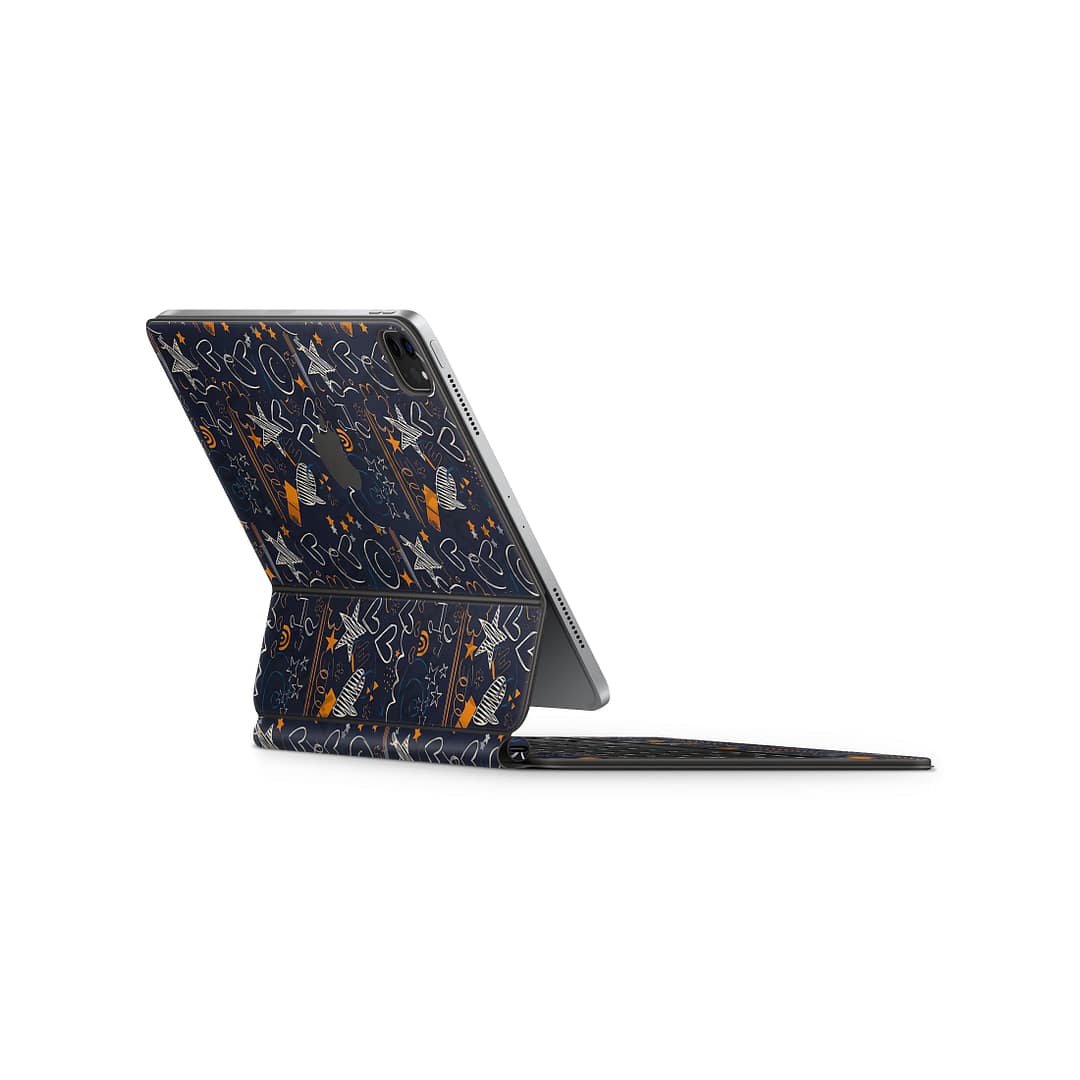 Magic keyboard ipad pro 11'' gen 2 doodleverse skin wrapitskin