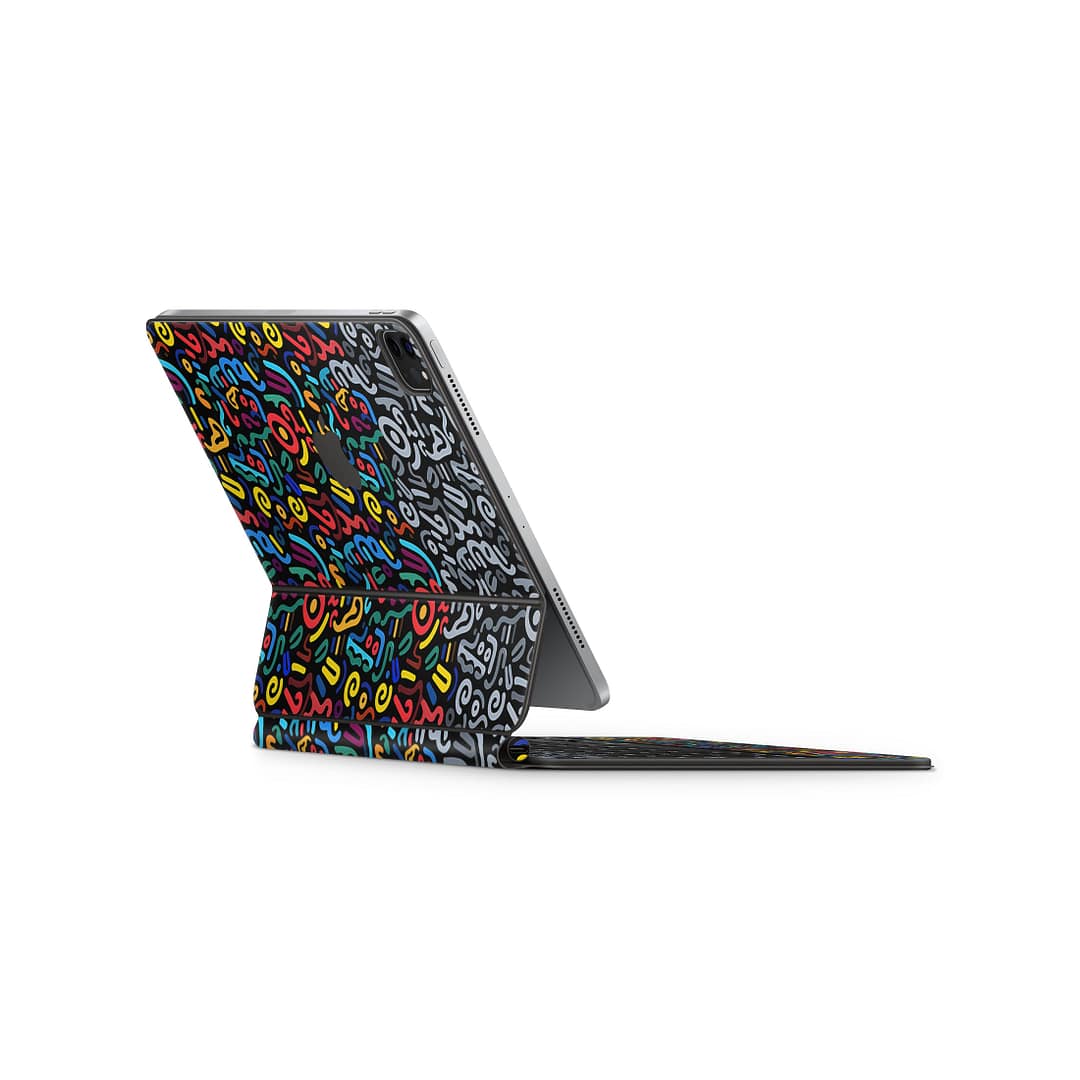 Magic keyboard ipad pro 11'' gen 4 retro revelry skin wrapitskin