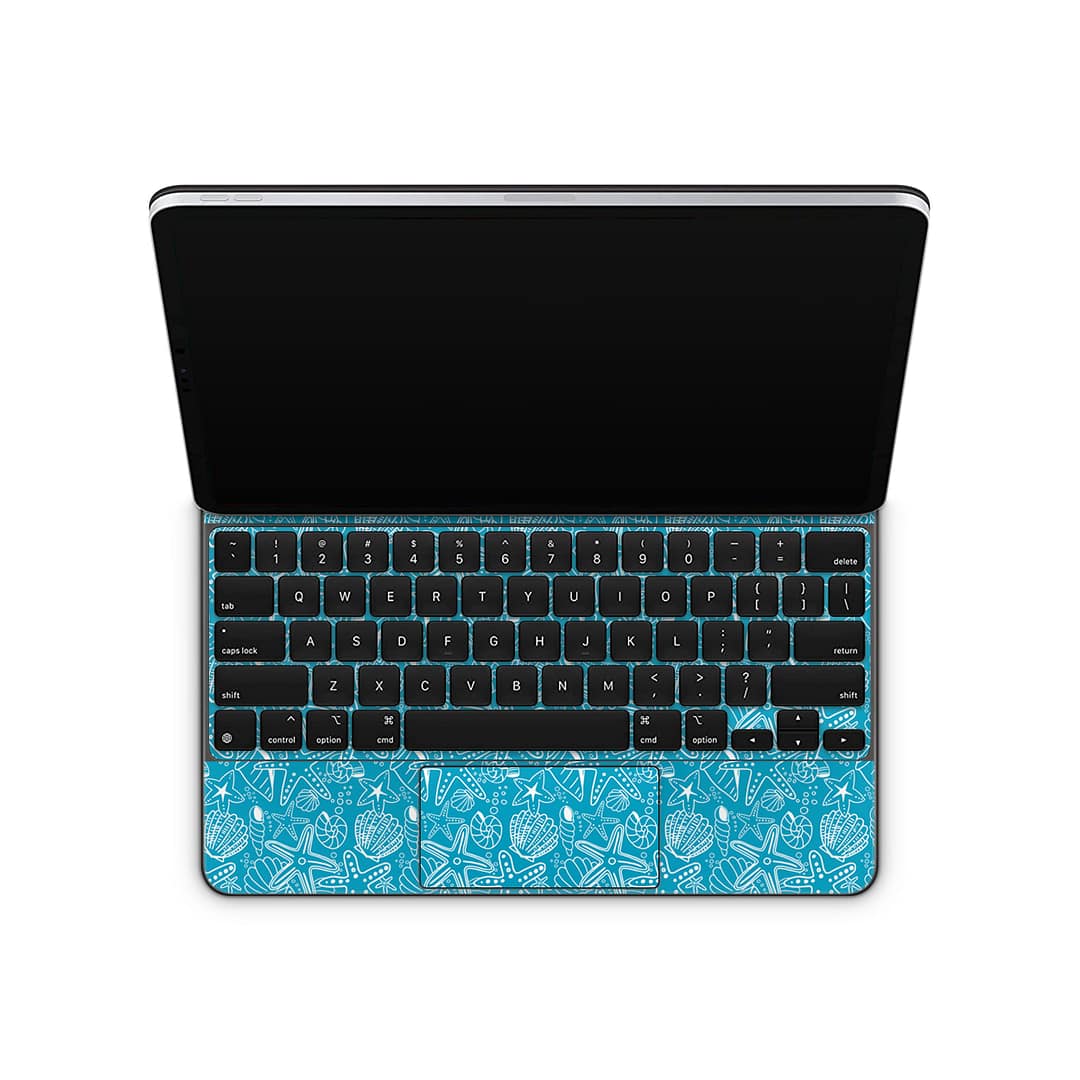 Magic keyboard ipad pro 12. 9” gen 5 sea life skin | wrapitskin