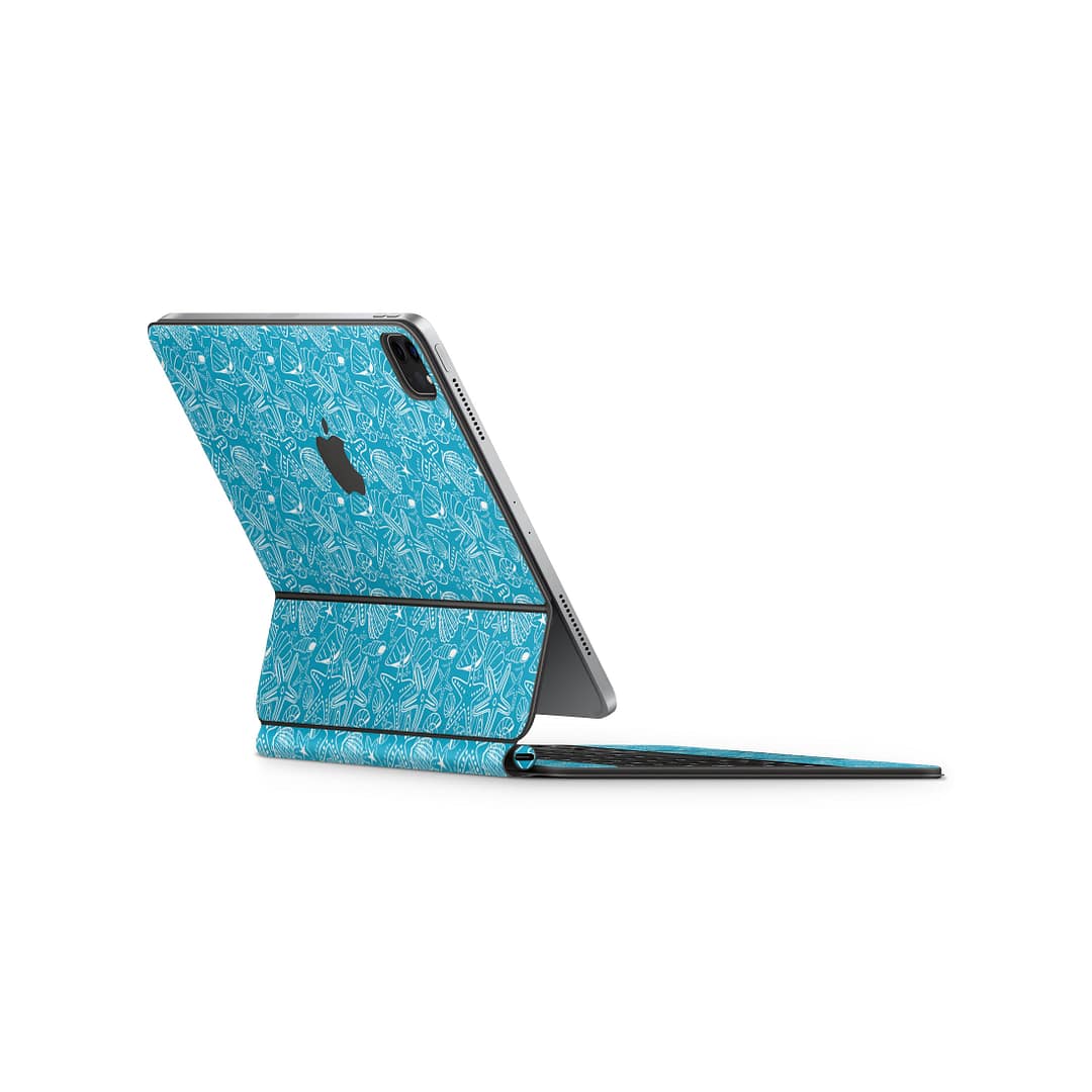 Magic keyboard ipad air gen 4 sea life skin wrapitskin