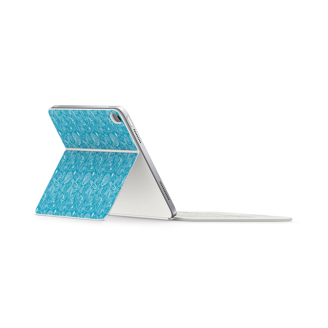 Magic keyboard ipad 10. 9” gen 10 sea life skin wrapitskin