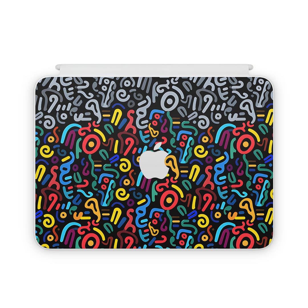 Magic keyboard ipad 10. 9” gen 10 retro revelry skin | wrapitskin