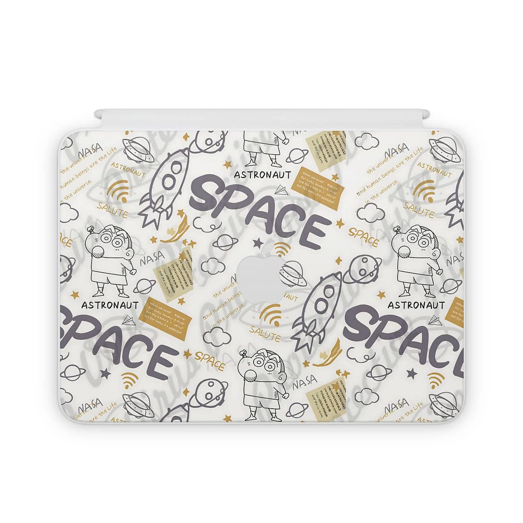 Magic keyboard ipad 10. 9” gen 10 space skin | wrapitskin