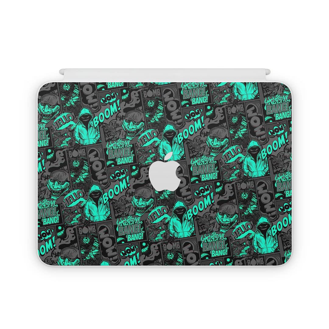 Magic keyboard ipad 10. 9” gen 10 boom bang skin | wrapitskin