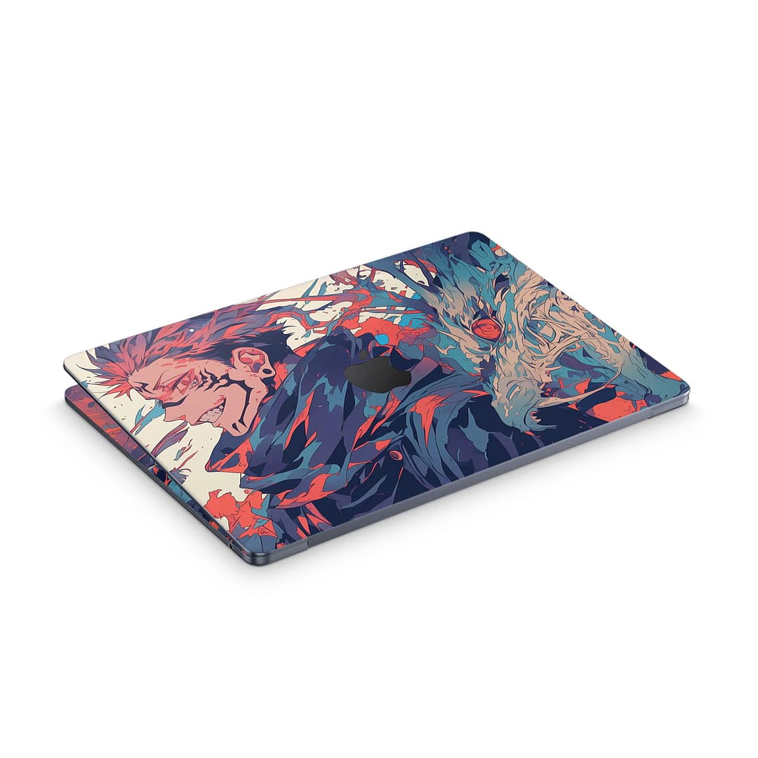 Macbook air 13. 6'' m2 2022 sukuna skin | wrapitskin