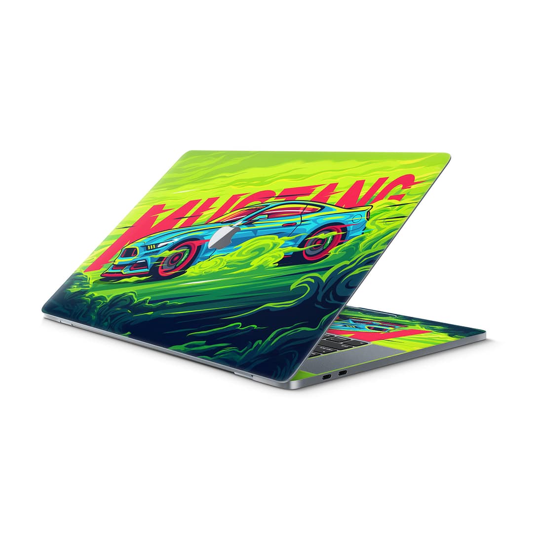Macbook pro 16'' (touch bar,2019) eco beast 3d skin | wrapitskin