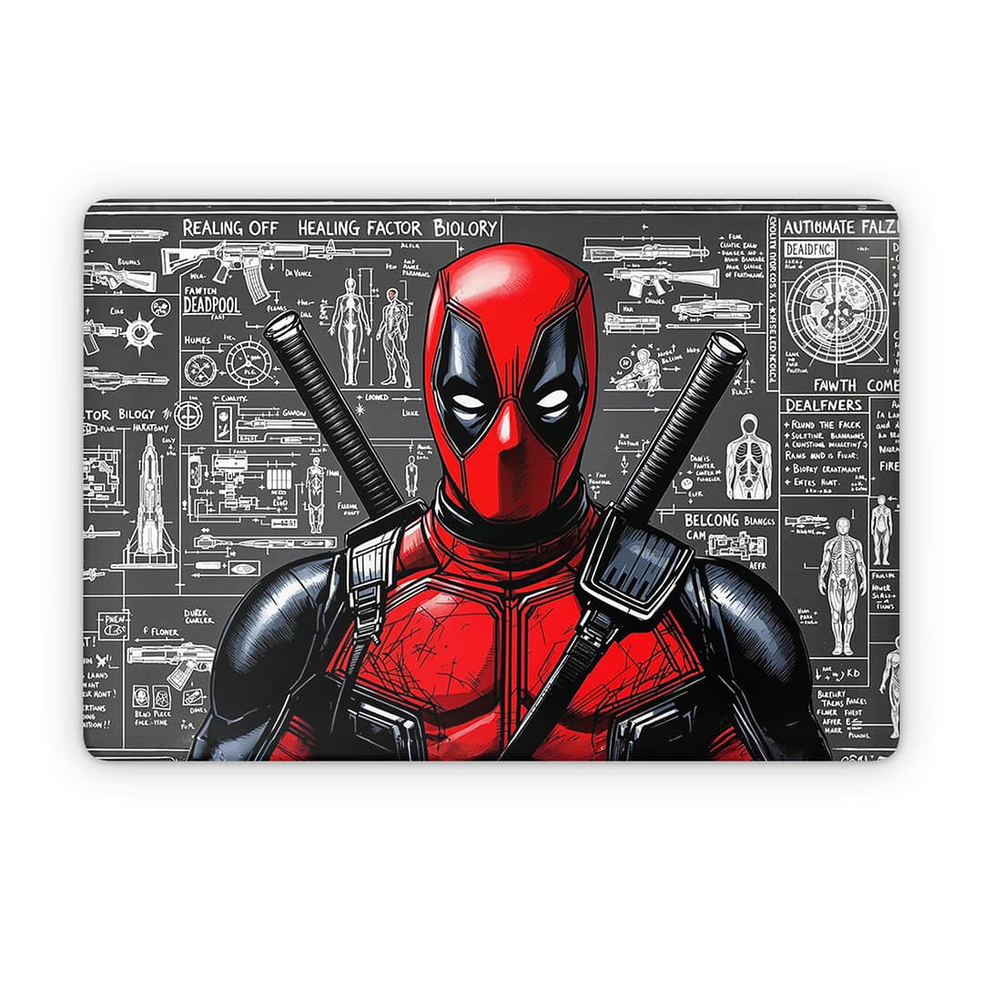 Macbook pro 15'' (2016-2017) deadpool skin wrapitskin